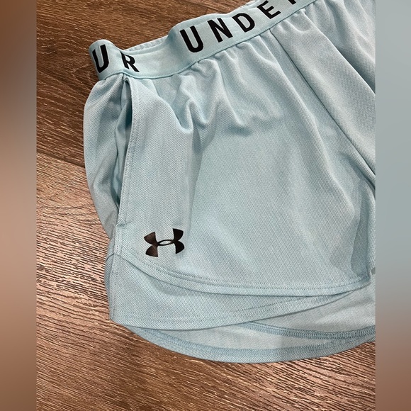 Women’s Under Armour running shorts size small running shorts blue shorts - Picture 4 of 9
